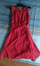 Vestito da donna corto abito vestitino damigella cerimonia elegante party ballo