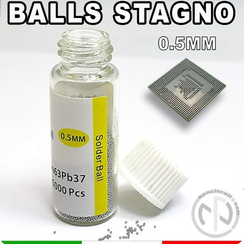 Pallini stagno solder - di,