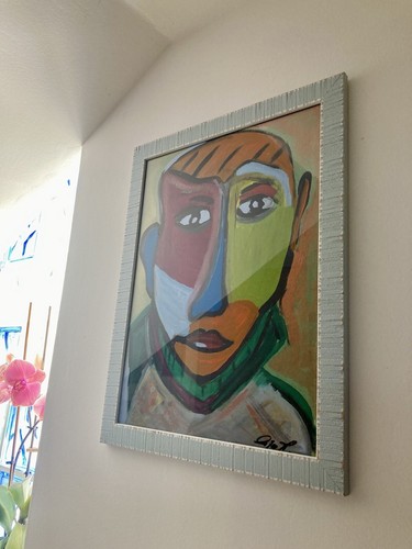 Quadro realizzato mano 45x35 - quadro,