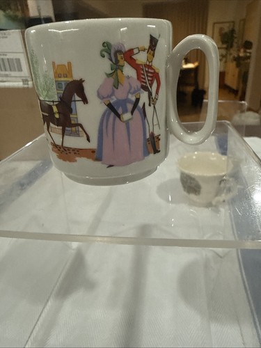 Tazza espresso vintage metà