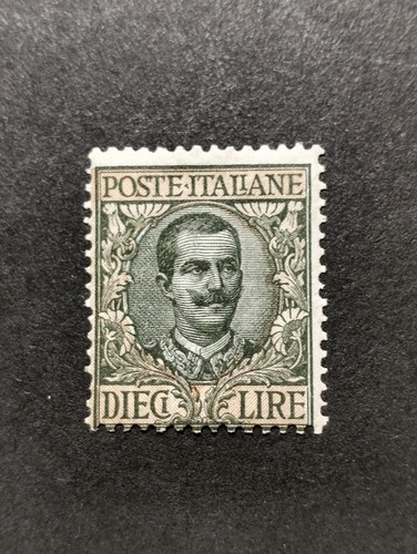 Regno italia 1910 - regno, floreale