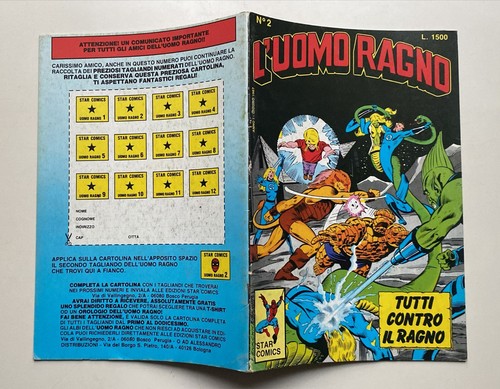 Uomo ragno 2 star comics - l'uomo, n.
