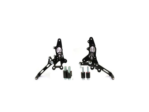 Pedane nero eco ducabike - pedane,