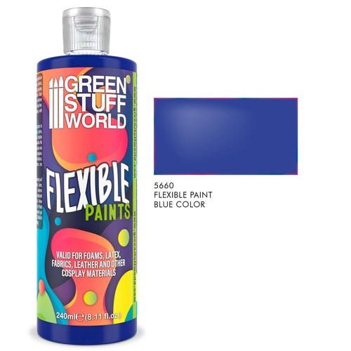Colore flessibile blu 240ml - colore,