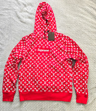 Felpa con cappuccio Supreme x