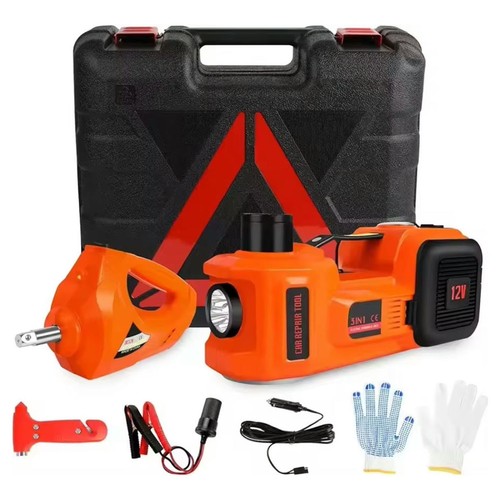 Kit cric elettrico 12v con - 5t,