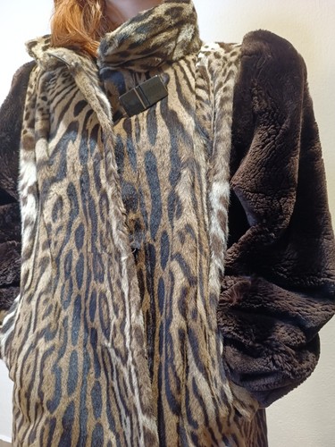 Pelliccia ocelot castoro - e,