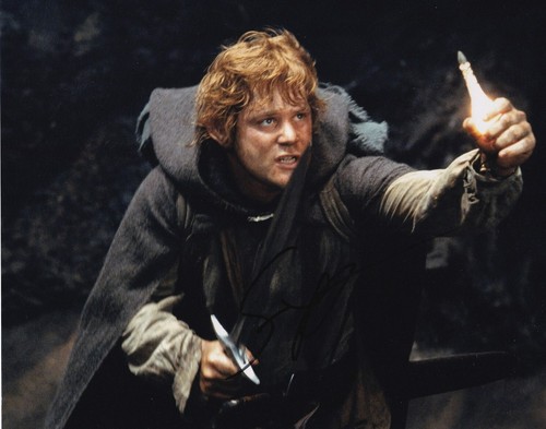 Sean astin autografo firmato - sean,