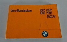 Uso e Manutenzione BMW 1602 /