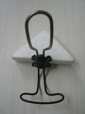 ATTACCAPANNI  IN FERRO VINTAGE ANTICO APPENDIABITI A PARETE O PER MOBILE ARMADIO