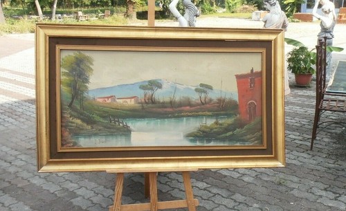 Dipinto olio tela - dipinto, su