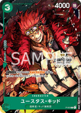 One Piece  Eustass"Captain"Kid P-003 Championship Promo Card JAP PREORDER