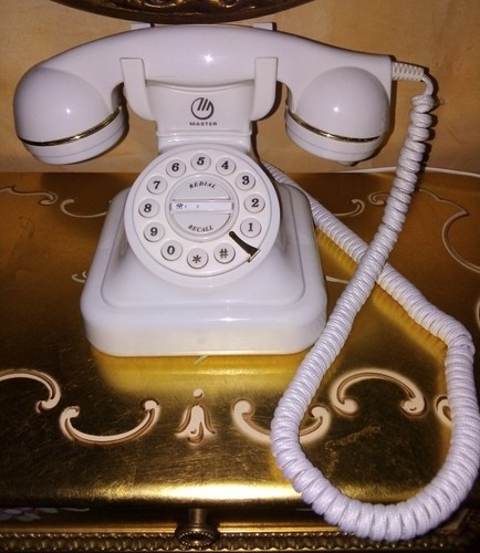 Telefono fisso vintage modello - telefono,