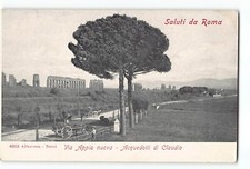 Old Vintage Postcard of Roma