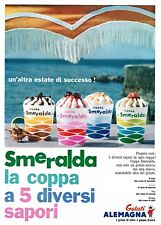Anni '60 * Pubblicità Originale "Alemagna Gelati - AG. ATA, Un' Altra Estate di