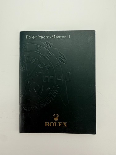Rolex yacht master libretto - rolex,