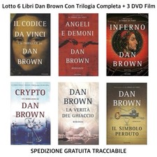 6 LIBRI DAN BROWN Cod Vinci