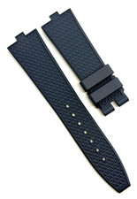 Cinturino orologio Vacheron Constantin 20 mm x 16 mm gomma blu 083168 nuovo autentico OEM