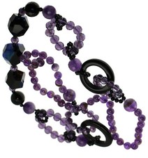 collana lunga pietre naturali