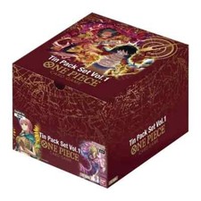 One Piece TS01 Display Box 12x Mini Tin Sealed Pack Set Vol.1 ENG IN PROMOZIONE✅