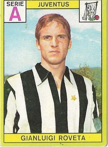 Juventus roveta panini 1968 - juventus,
