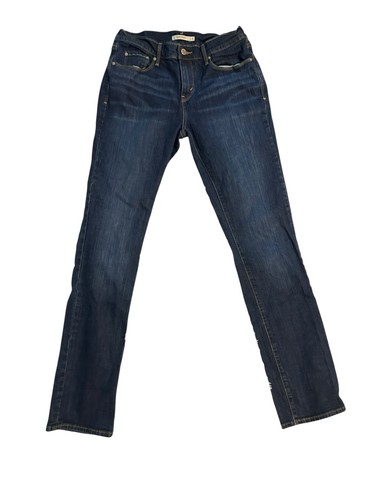 Levi dark blue straight leg - blue, straight-leg