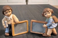 Lotto di 2 statuine in