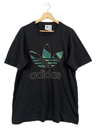 Adidas shirt uomo nera logo - adidas, t-shirt