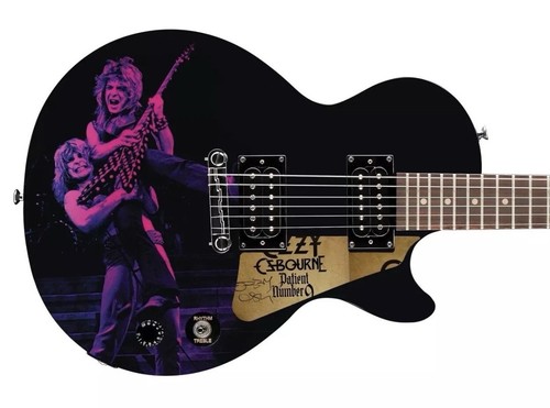 Chitarra ozzy osbourne - chitarra, firmata