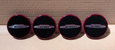 4 tappi coprimozzo cerchi lega borchiette Mini JCW F54 F55 F56 F57 F60 ORIGINALI
