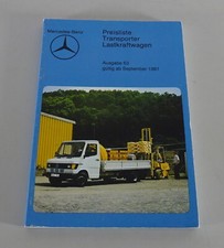 Listino Prezzi Nr.63 Mercedes