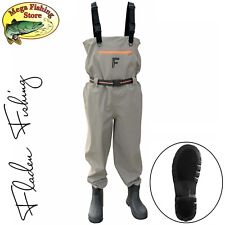 FLADEN Breathable Rockgrip Wathose - Stivali da pesca impermeabili + traspiranti