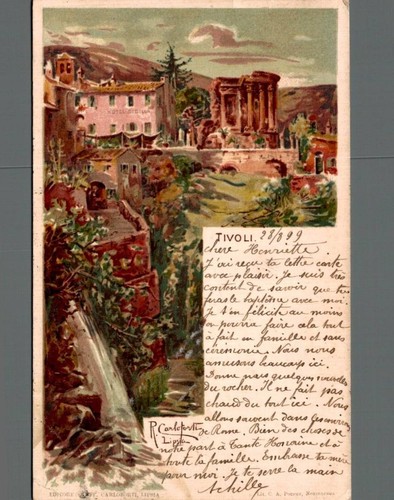 Roma tivoli 1899 - roma,