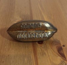 Fermacarte vintage Romana Macinazione gadget pubblicitario Grano Pane Mulino