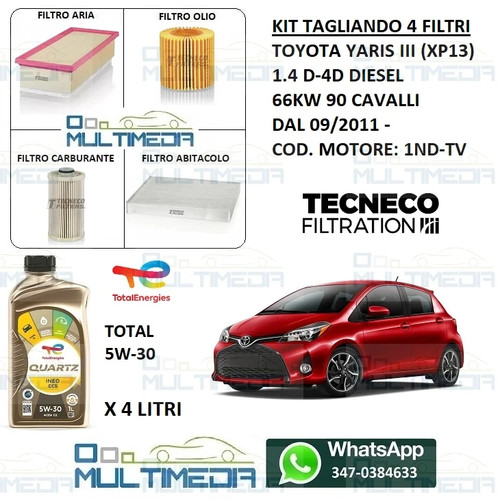 Kit tagliando filtri - tagliando, 4