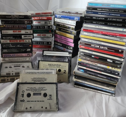 Cassettes s lot - cd's,,