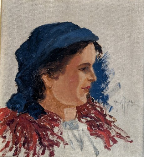 Henryk priebe contadina olio - henryk, priebe,