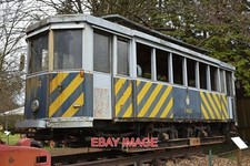 PHOTO  TRAM  1924 ANSALDO 2-AXLE MOTOR CAR T432 AT GOTTARD PARK ITALY. 26-03-202