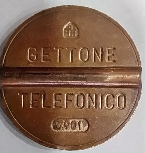 Gettone telefonico serie 7901 - gettone,