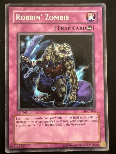 Yugioh robbin zombie ioc 109 - yugioh,