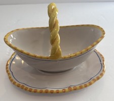 VGC Deruta Serving Bowl. Hand