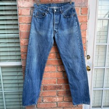 Vintage 80s Levis 501 Blue