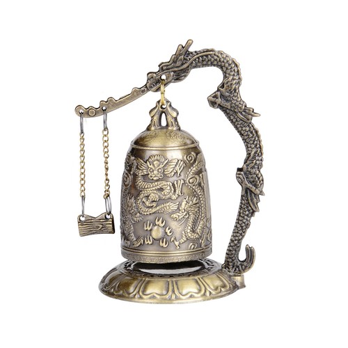 Mini gong drago ottone