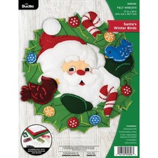 Bucilla Felt Wreath Applique
