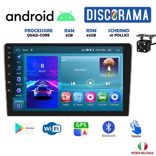 Autoradio android 4gb - android,