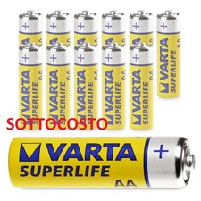 108 PILE BATTERIE VARTA AA STILO BATTERIA SUPER LIFE