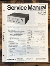 Technics SU-V6 Amplificatore