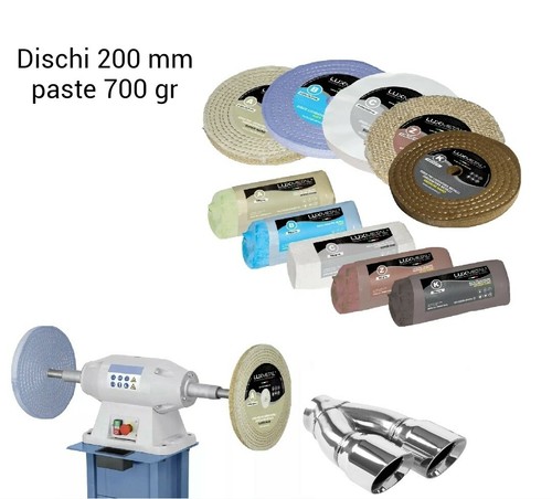Kit lucidatura metalli per
