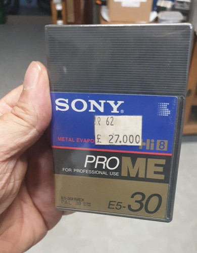 Coppia cassette hi8 pro - hi8,