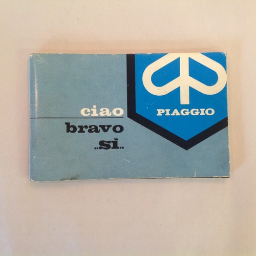 Manuale epoca 1979 piaggio - d'epoca,